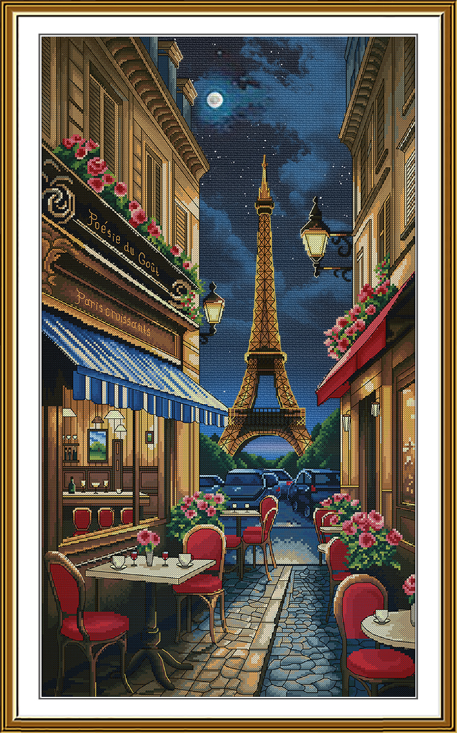 CP6290 Paris on a summer night