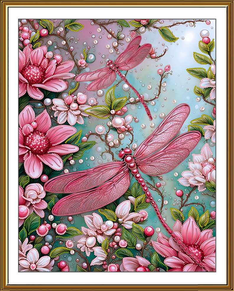 DK3377 Girlfriends-Dragonflies