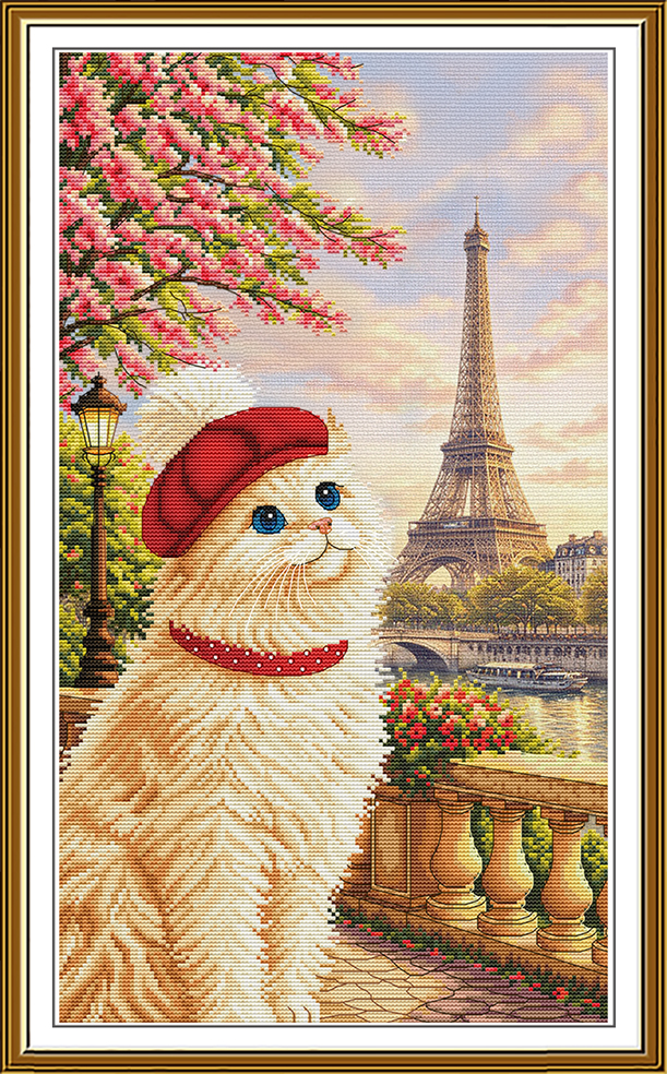CP3489 Cat-Frenchwoman