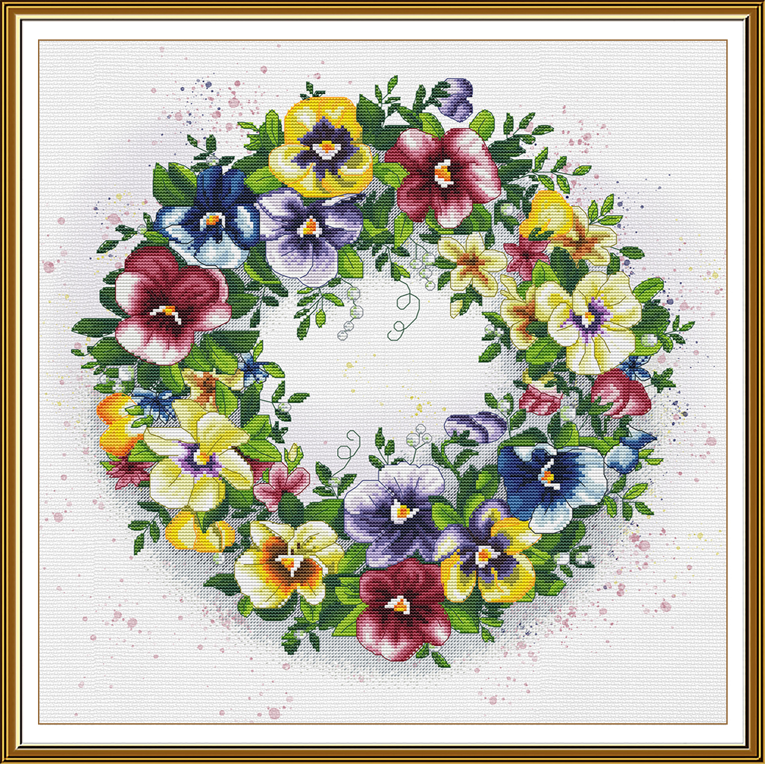 CB2258 Spring wreath