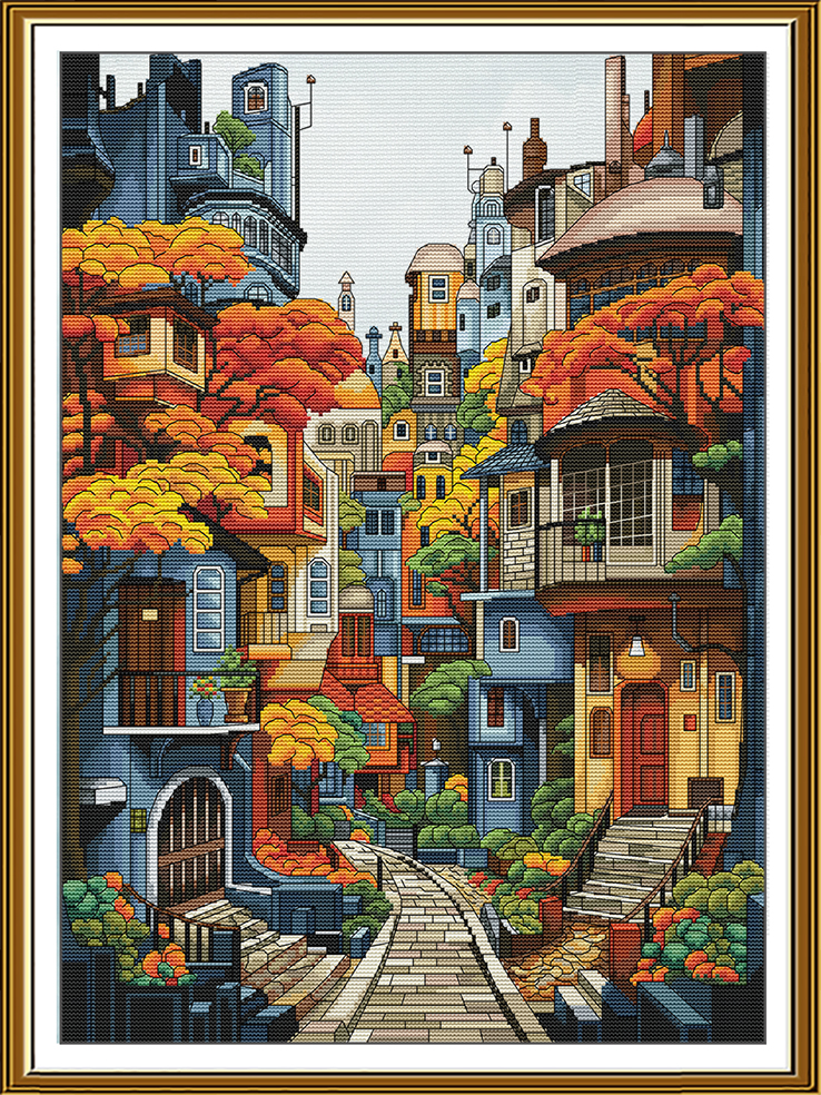 CP3416 Autumn town