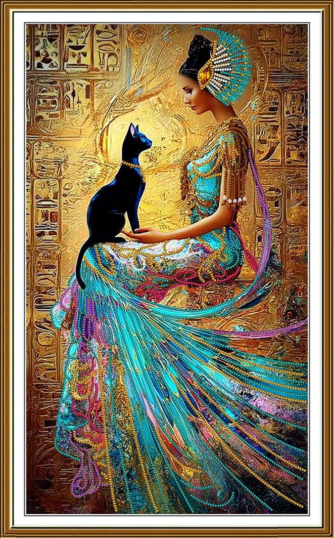 HK3349 Egyptian woman