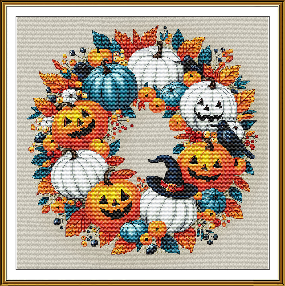 CP2373 Halloween wreath