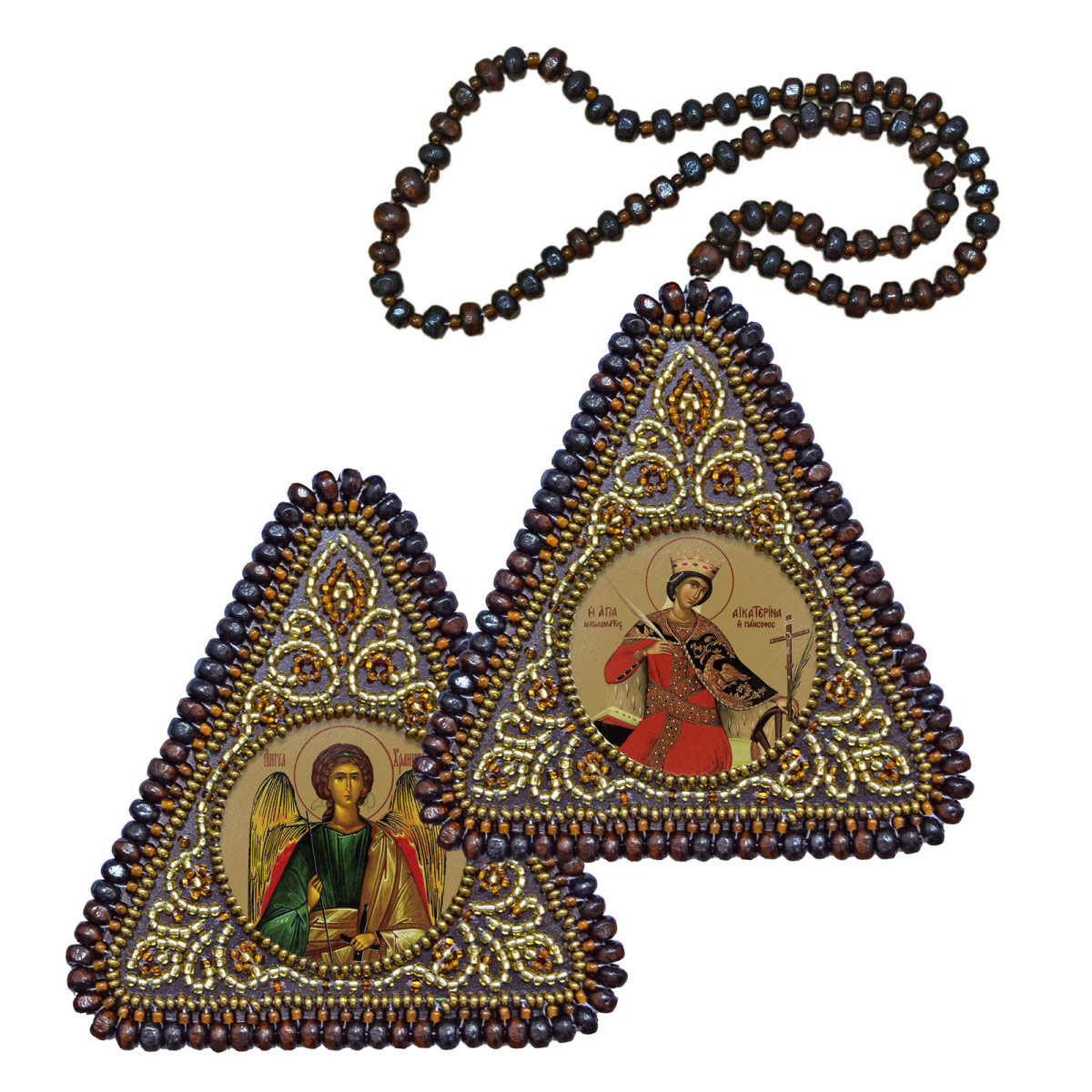 BX1214 St. Catherine of Alexandria, Great Martyr & Holy Guardian Angel