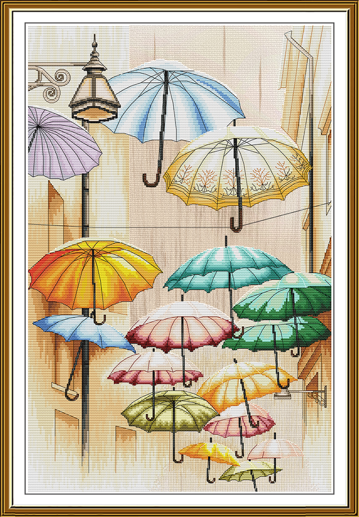 CP3458 Floating umbrellas
