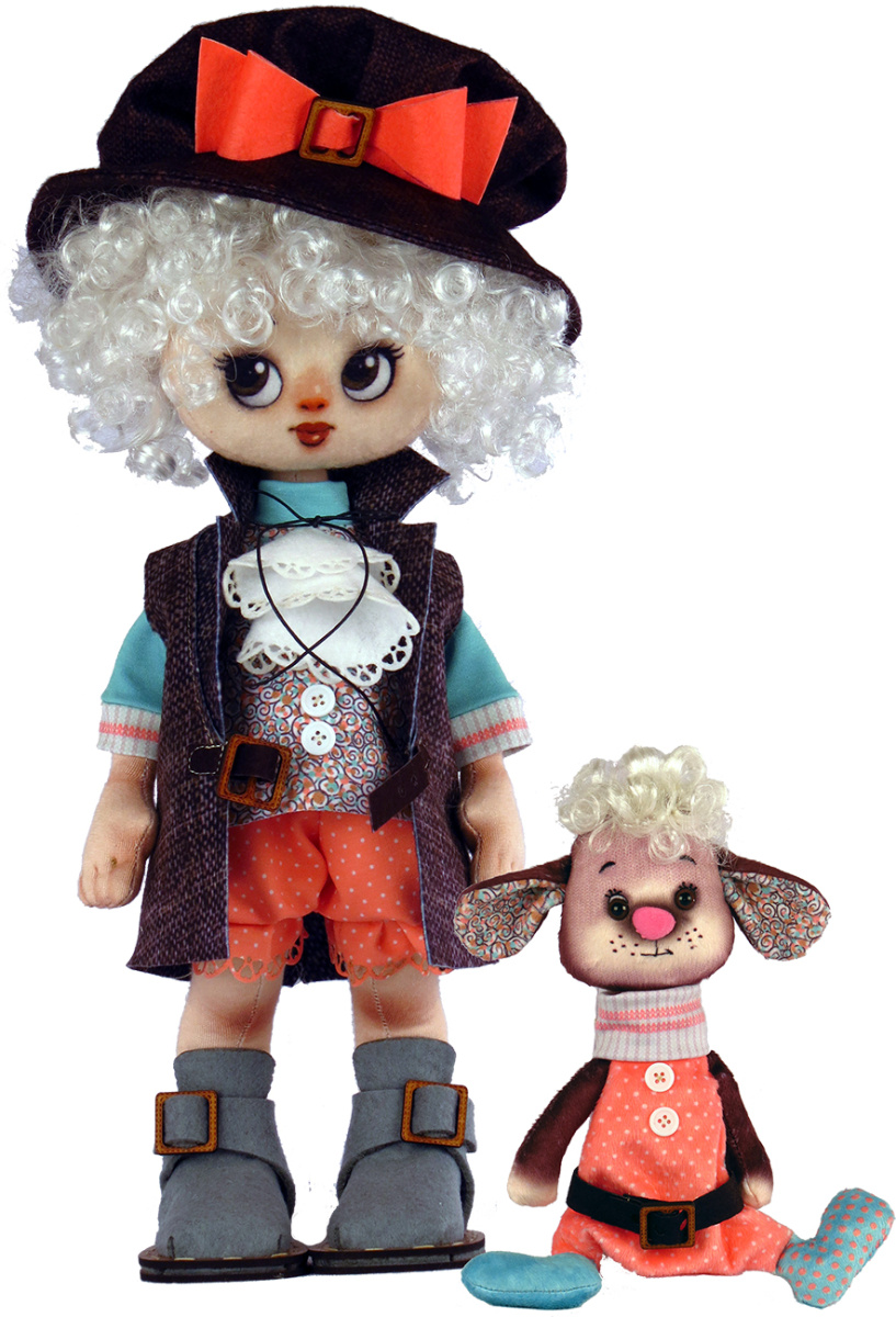 K1076 Boy with a sheep