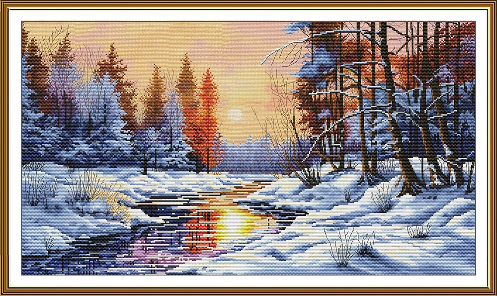 CP1518 Winter sunset