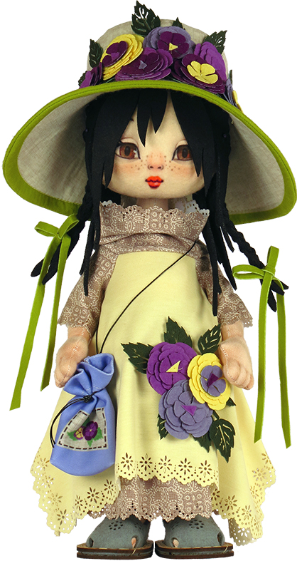K1079 A girl. Holland