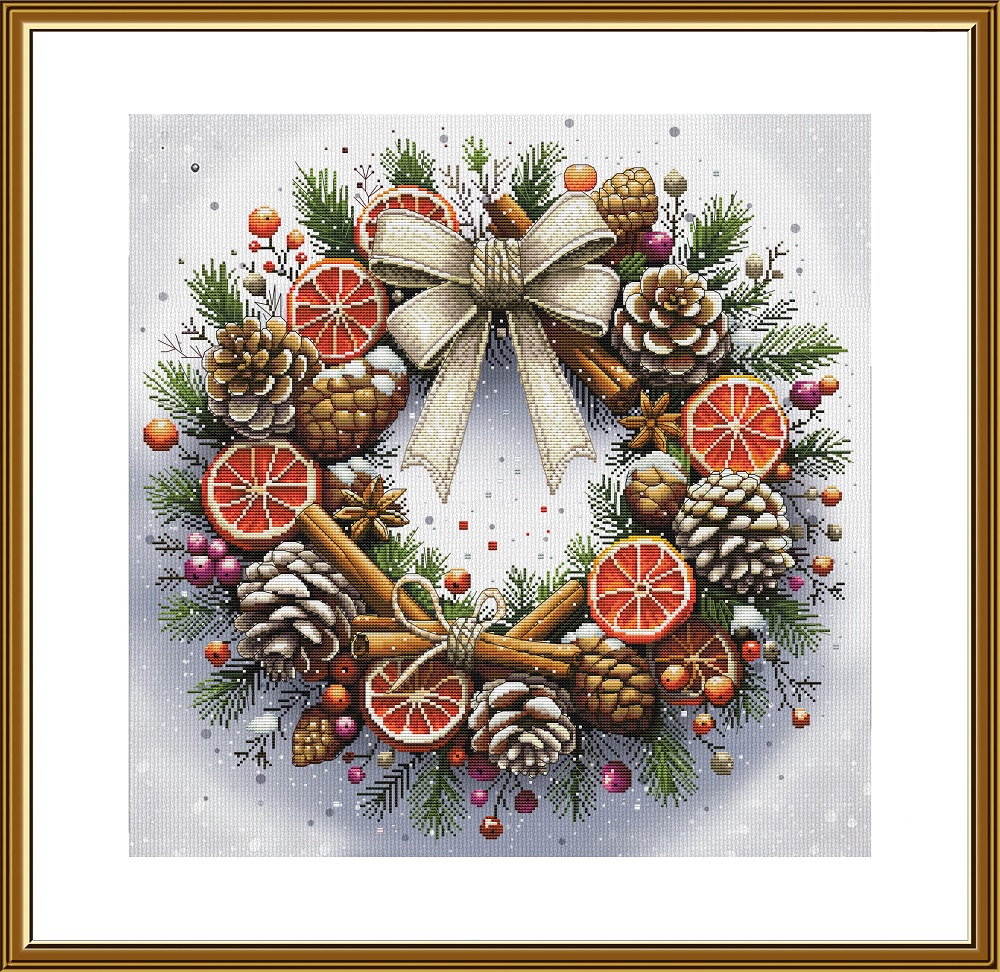 CP2314 Christmas wreath
