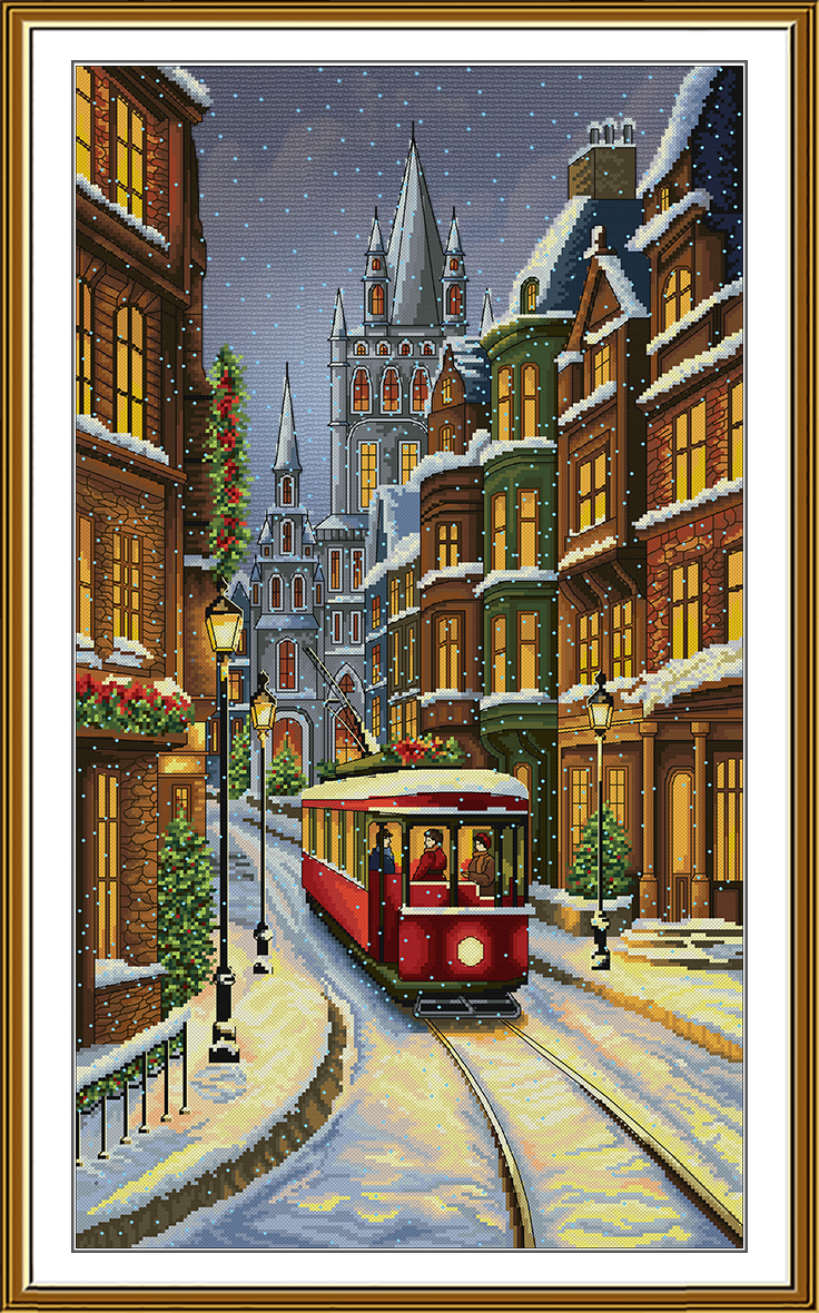 CP6295 The winter tram