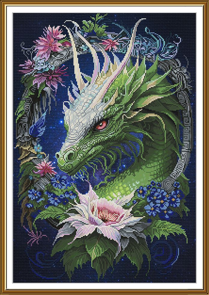 CP3404 Flower dragon