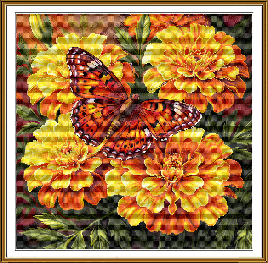 PE2010 Bright marigolds