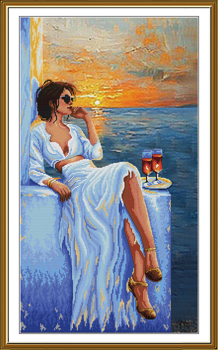 CP6293 Evening by the sea